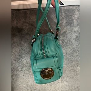 Marc Jacobs teal green leather bag